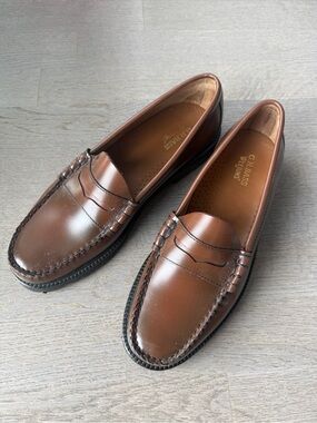 G.H. Bass & Co. Brown Leather Penny Loafers